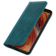 Etui do Google Pixel 8 Pro, Wallet Litchi Leather, zielone