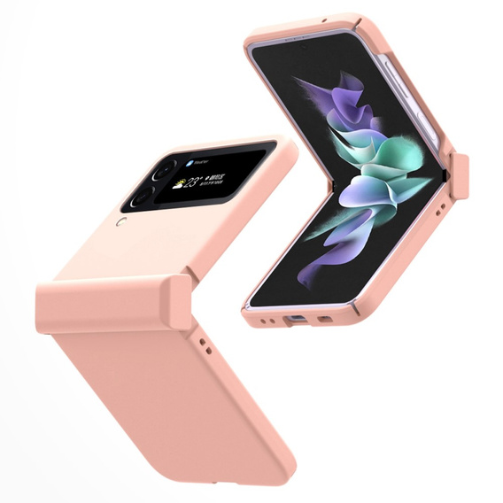 Etui Hinge Design do Samsung Galaxy Z Flip 4 5G, Pink