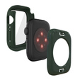 2w1 Etui + Szkło Hartowane do Apple Watch 7/8/9 45MM, Zielone