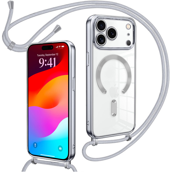Etui Electro MagSafe ze smyczą do iPhone 17 Pro Max