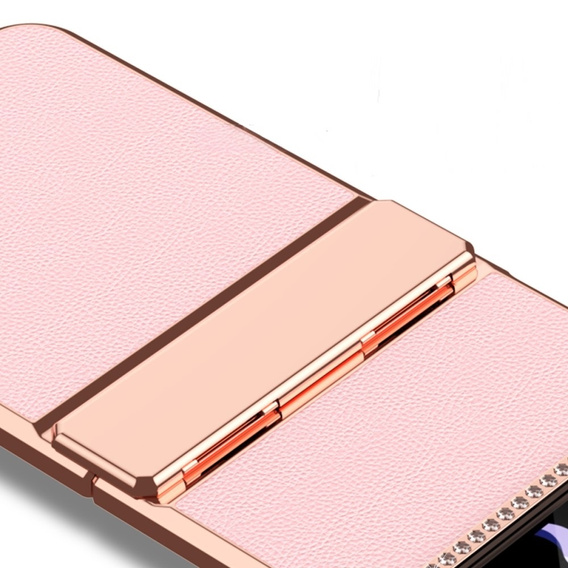 Etui do Samsung Galaxy Z Flip 4 5G, ElectroLeather, różowe