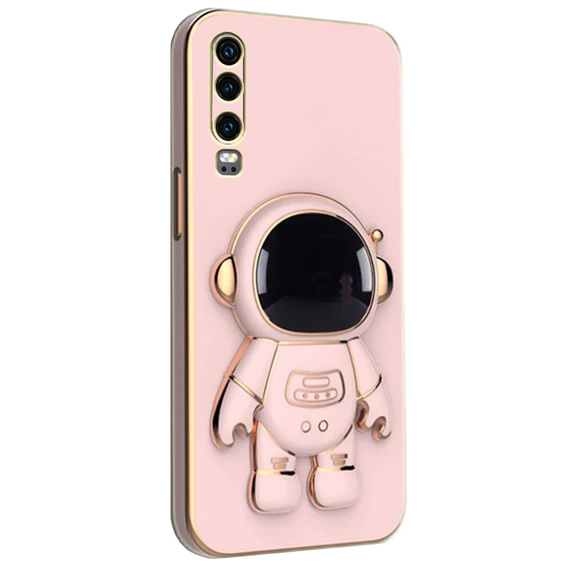 Etui do  Huawei P30, Astronaut, różowe