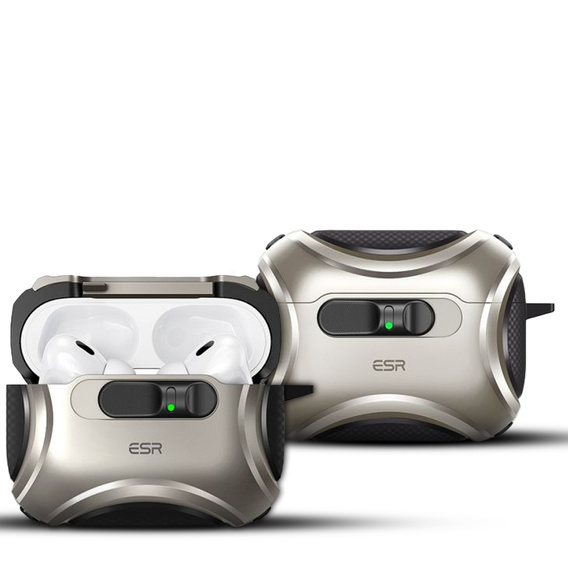 Etui na słuchawki z MagSafe ESR Cyber FlickLock do Apple AirPods Pro 3