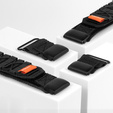 Pasek Nylonowy ERBORD Runner Quickfit do Garmin Fenix 5/6/6 PRO/7 Forerunner 965/955/945, Czarny