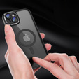 Etui do iPhone 15 Plus, ERBORD Impact Guard, do MagSafe, czarne