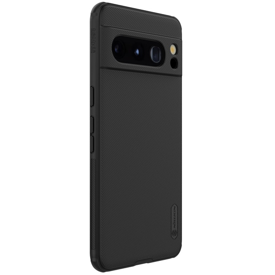 Etui NILLKIN do Google Pixel 8 Pro, Super Frosted Shield, czarne