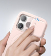 Etui do iPhone 16 Pro, Suritch Shockproof, do MagSafe, różowe