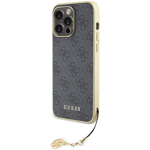 Etui Guess 4G Charms z zawieszką do iPhone 15 Pro Max