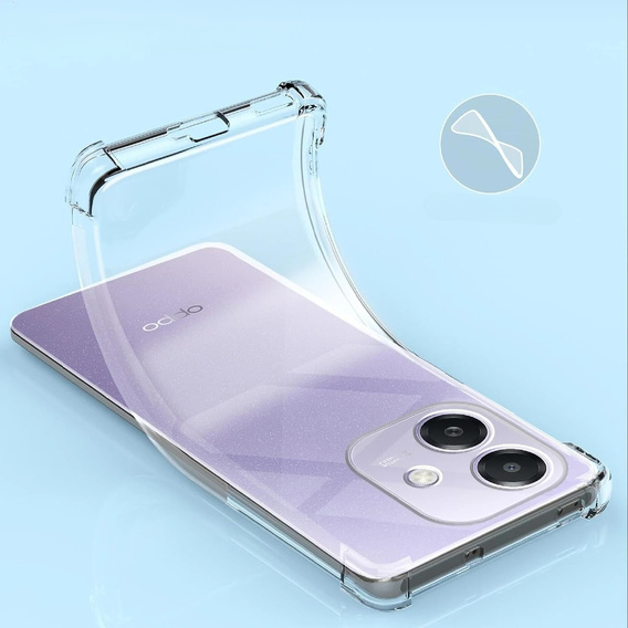 Etui do Oppo A40 / Oppo A40m, Dropproof, przezroczyste