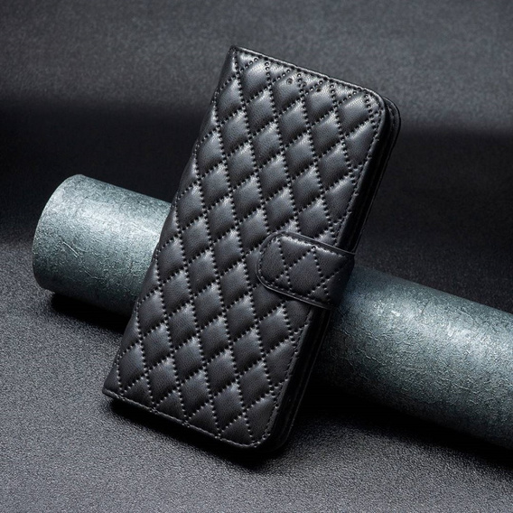 Etui z klapką do Oppo A17, Wallet, BINFEN COLOR, czarne