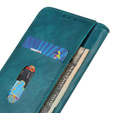 Etui do Google Pixel 8 Pro, Wallet Litchi Leather, zielone