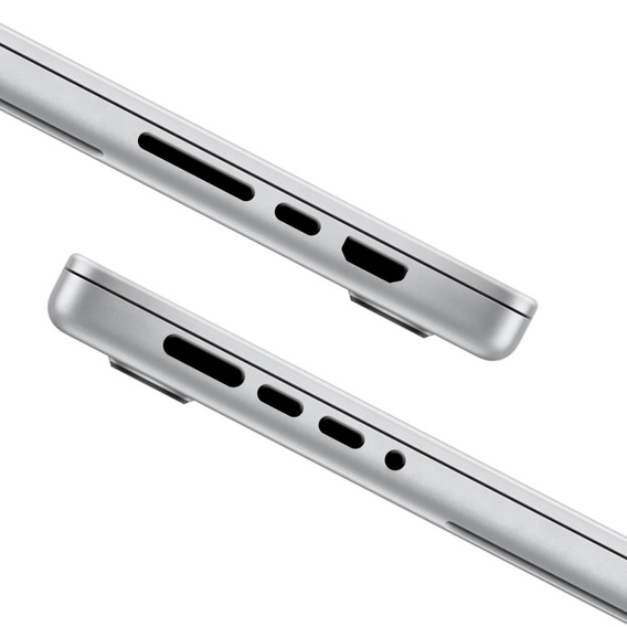 ENKAY Zaślepki do portów dla MacBook Pro 14.2 (A2442) / 16.2 (A2485), Black