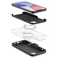 Etui Spigen do iPhone 14 Plus, Silicone Fit MagSafe, Black