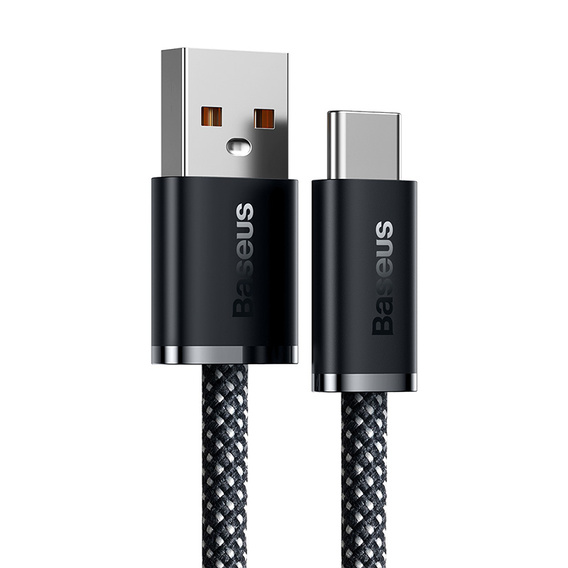 Baseus kabel USB-A USB-C 1 m 100 W - Szary