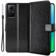 Etui z klapką do Xiaomi Redmi Note 12S, Wallet, czarne