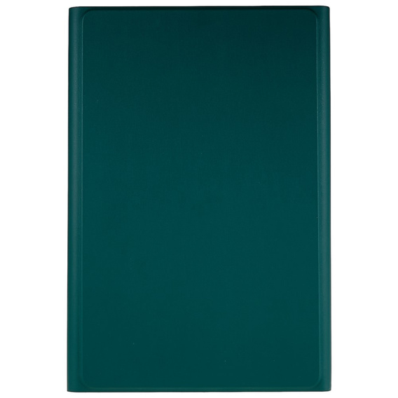 Etui z klawiaturą do Lenovo Tab M10 Plus Gen 3 TB-125F TB-128F, ciemnozielone