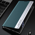 Etui z klapką do Honor Magic 5 Lite, Side Magnetic, zielone