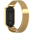 Bransoleta Milanese do Xiaomi Smart Band 9 Active / Xiaomi Redmi Band 3, Złota