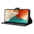 Etui z klapką do Xiaomi Redmi Note 13 5G, Wallet Smart Magnet, czarne