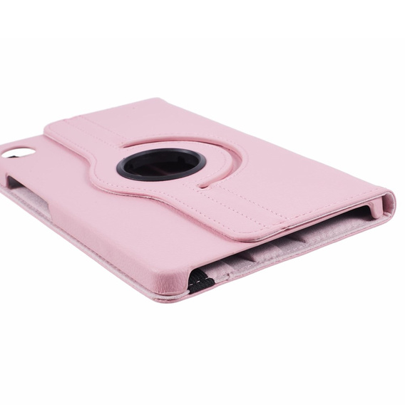 Etui do Samsung Galaxy Tab A9, Obrotowe 360, różowe