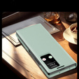 Etui z klapką do Samsung Z Fold5 5G, Smart View Wallet, zielone