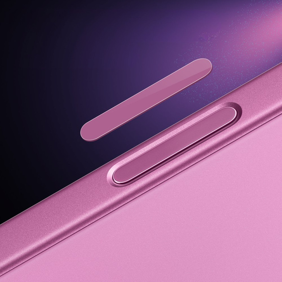2x Szkło na przycisk sterowania kamerą NORTHJO do iPhone 16 / 16 Plus / 16 Pro / 16 Pro Max, różowe