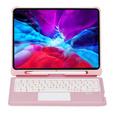 Etui z klawiaturą do iPad Air 10.9" 2022/2020 (5/4 gen.), TouchPad, różowe rose gold