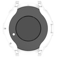Etui z nakładką bezel ring do Samsung Galaxy Watch 6 Classic 47mm, Białe