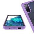 Etui do Samsung Galaxy S20 FE, Shockproof, z folią, fioletowe