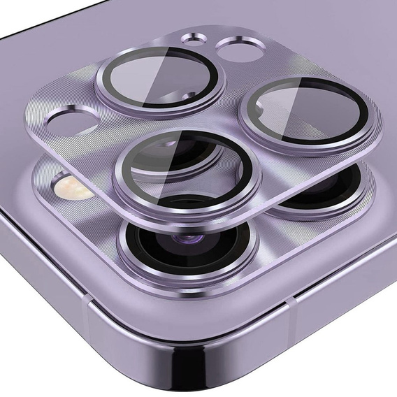 Osłona na obiektyw ENKAY do iPhone 14 Pro / 14 Pro Max, Purple