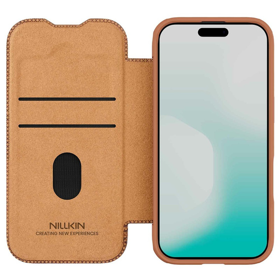 Etui z klapką NILLKIN CamShield Qin Pro do iPhone 17