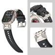 Pasek do Apple Watch 1/2/3/4/5/6/7/8/9/10/11/SE Ultra 1/2/3 42/44/45/46/49mm, Czarny