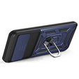 Etui pancerne do Realme 11 Pro 5G / 11 Pro+ 5G, CamShield Slide, niebieskie