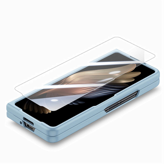 Etui do Samsung Galaxy Z Fold6 5G, z rączką, niebieskie