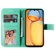 Etui z klapką do Xiaomi Redmi 13C / Poco C65, Mandala, zielone