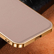 Etui do Samsung Galaxy A13 4G, Cowhide Leather, różowe