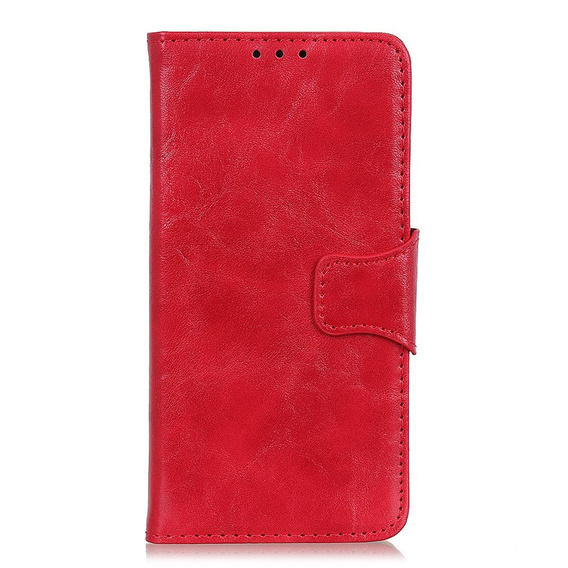 Skórzane Etui Wallet do Samsung Galaxy A52 / A52s - Red
