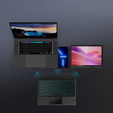 Etui z klawiaturą do Lenovo Tab 10.1" TB311FU, czarne