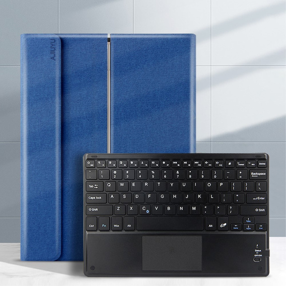 Etui z klawiaturą do Realme Pad 10.4, niebieskie