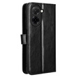 Etui z klapką do Xiaomi Redmi A5, Crazy Horse Wallet, czarne