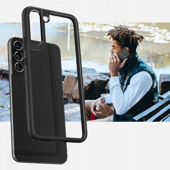 Etui Spigen do Samsung Galaxy S22, Ultra Hybrid, matowe czarne