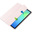 Etui do Samsung Galaxy Tab S10 FE+ Plus, Smartcase Hybrid, z miejscem na rysik, różowe