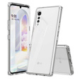 Etui do LG Velvet, Fusion Hybrid, przezroczyste