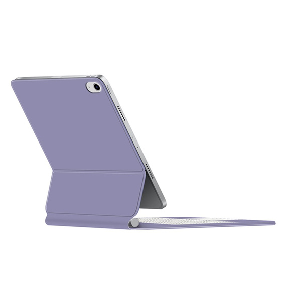 Etui z klawiaturą do iPad 11" 2025 A16 (11 gen.) / iPad 10.9" 2022 (10 gen.), Magnetic Keyboard Touchpad, fioletowe