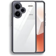Etui do Xiaomi Redmi Note 13 Pro+, Fusion Hybrid, z ochroną aparatu, przezroczyste / czarne
