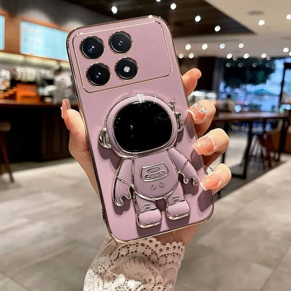 Etui do Xiaomi Poco F6 Pro, Astronaut, fioletowe