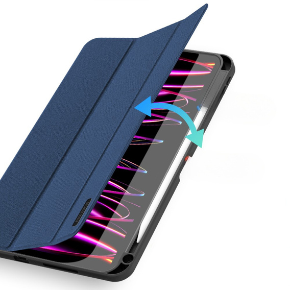 Etui do iPad Pro 13" 2024 (7 gen.), Dux Ducis Domo, niebieskie