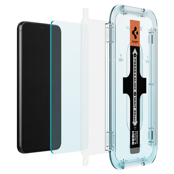 SPIGEN Szkło Hartowane do Samsung Galaxy S22+ Plus, Glas.TR EZ Fit (2 sztuki)