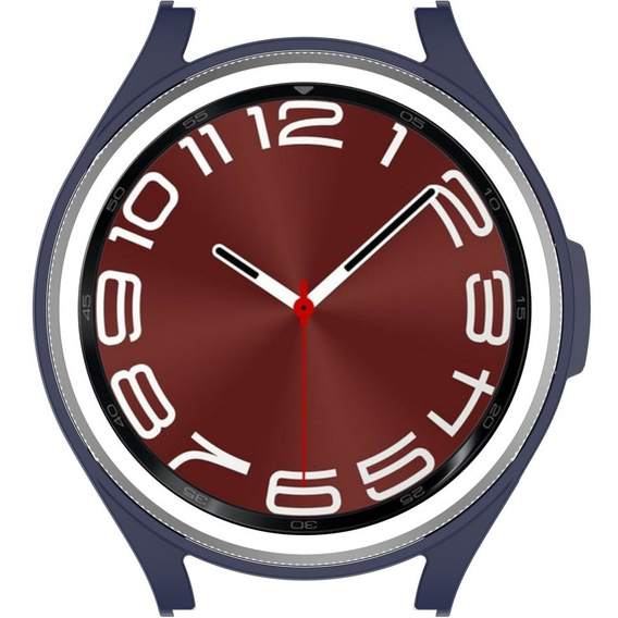 Etui do Samsung Galaxy Watch 6 Classic 47mm, Granatowe
