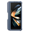 Etui pancerne do Samsung Galaxy Z Fold 4 5G, Dexnor Full Body S-Pen Slot, granatowe